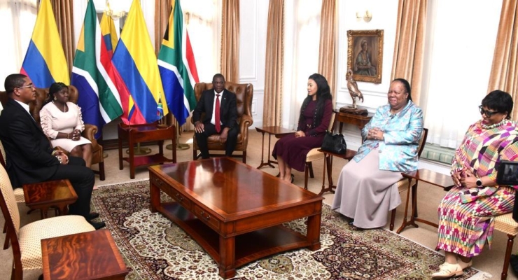 Con total éxito culminó la visita a Sudáfrica de la vicepresidenta Francia Elena Márquez Mina, en el marco de su gira oficial por África