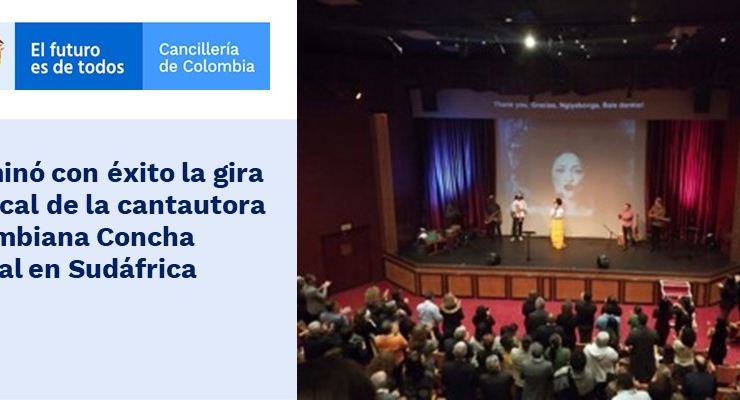 Culminó con éxito la gira musical de la cantautora colombiana Concha Bernal 