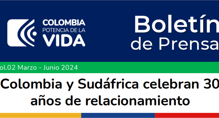 Colombia y Sudáfrica celebran 30 años de relacionamiento