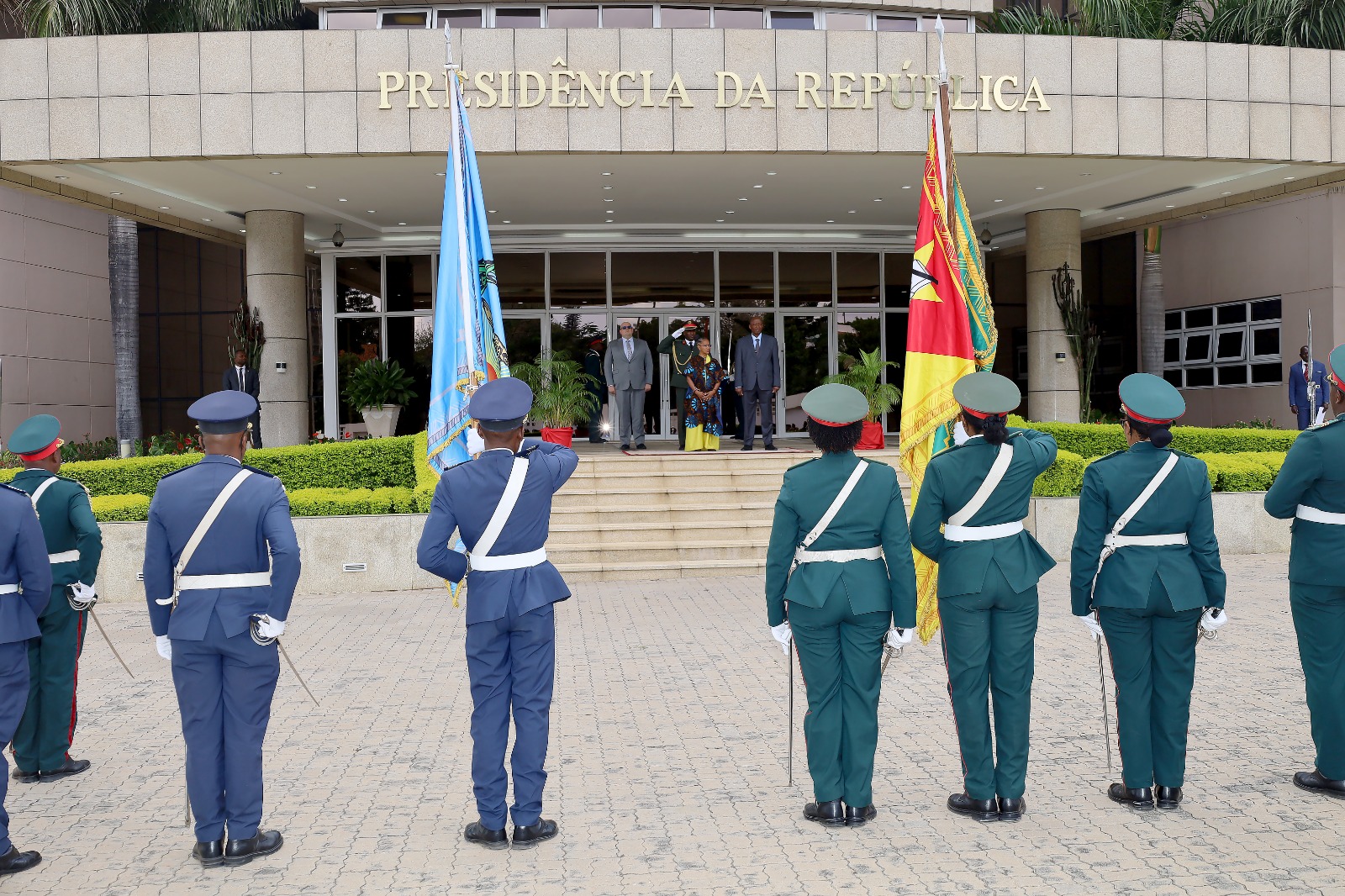 Foto: cortesía de Presidencia de Mozambique.