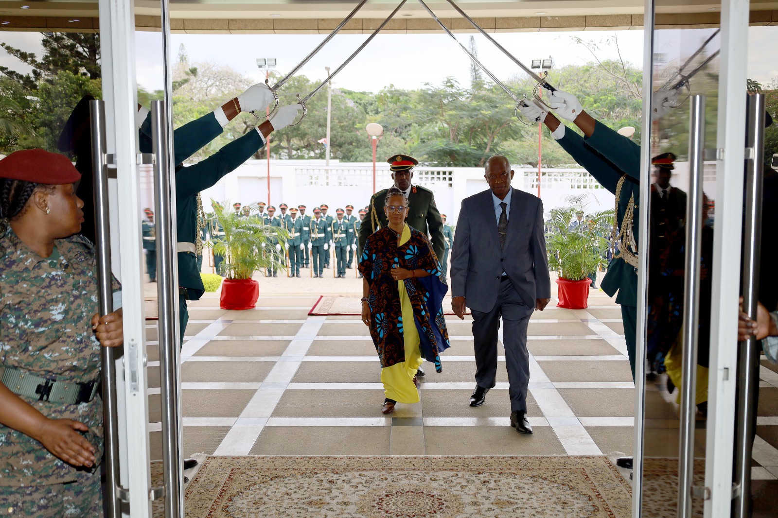 Foto: cortesía de Presidencia de Mozambique.