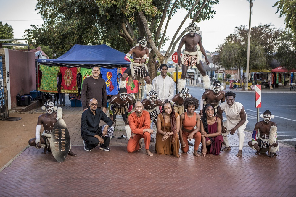 Sankofa Danzafro promoviendo la diplomacia cultural en Sudáfrica por invitación de la Embajada de Colombia