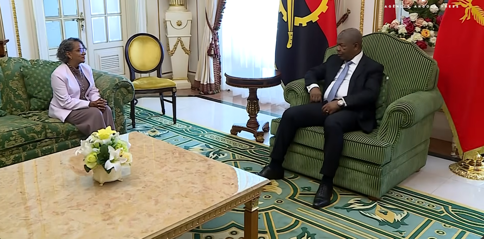 Acreditación embajadora María del Rosario Mina Rojas - República de Angola