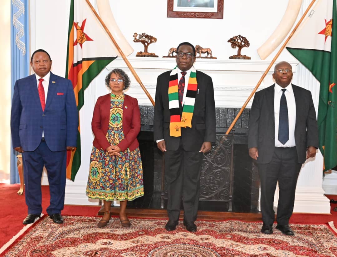 Acreditación de la embajadora María del Rosario Mina Rojas ante la República de Zimbabwe