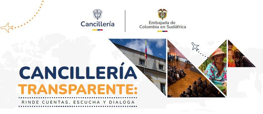 Inscríbase para la jornada de Rendición de Cuentas y Diálogo de la Embajada de Colombia en Sudáfrica este 13 de noviembre de 2025
