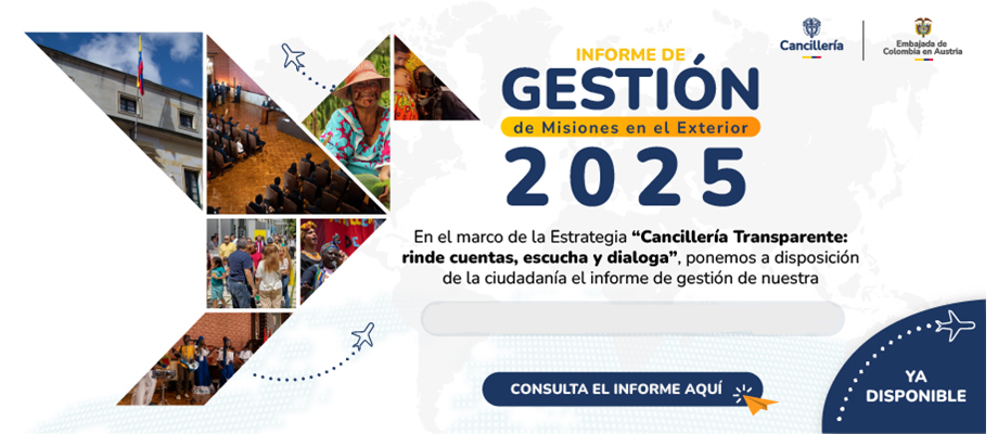 Informe de rendición de cuentas de la Embajada de Colombia en Sudáfrica