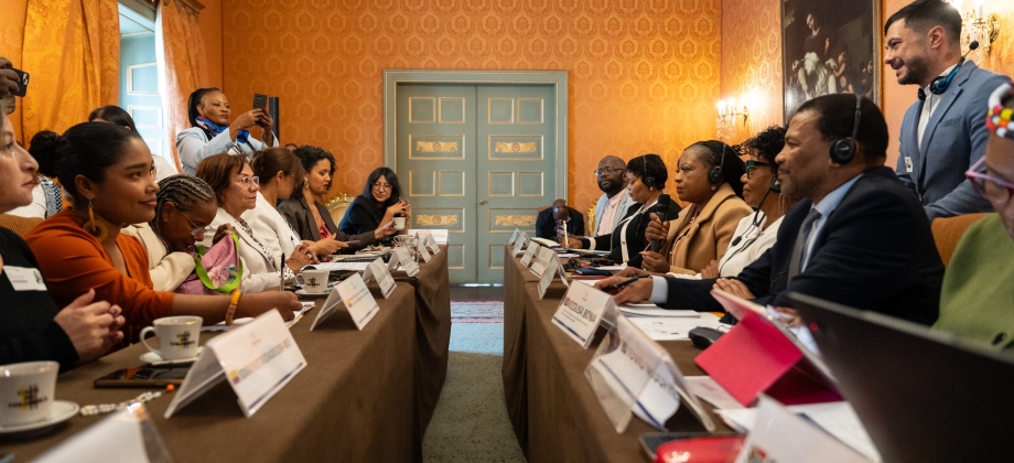 Viceministra de Relaciones Exteriores lideró el encuentro con mujeres empresarias del Programa “Ella Exporta a África” y la delegación de Sudáfrica