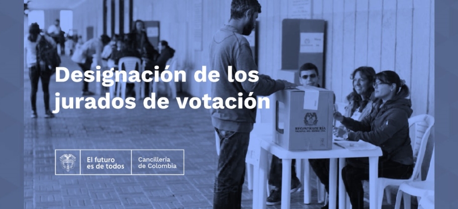 Designación de jurados de votación