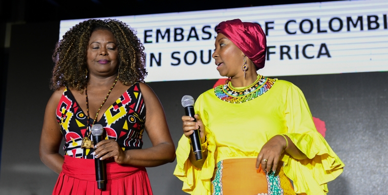 Ubuntu Unity: artistas colombianos celebran la afrocolombianidad en Sudáfrica, en el marco de la visita de estado de la vicepresidenta Francia Elena Márquez Mina 