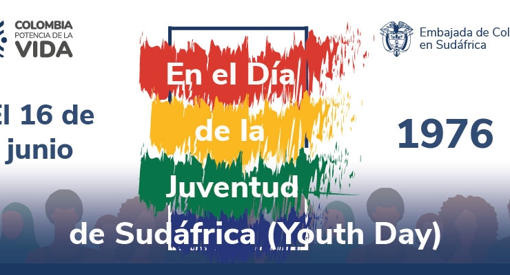 Embajada de Colombia se une a la conmemoración del Día de la Juventud de Sudáfrica (Youth Day)
