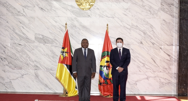 Embajador de Colombia en Sudáfrica, Carlos Barahona, presentó Cartas Credenciales ante el presidente de la República de Mozambique